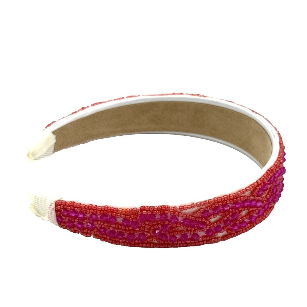 Bohemian Rhapsody Beaded Headband Luxury High-End Hair Accessory NEW Seed Bead - Picture 2 of 7